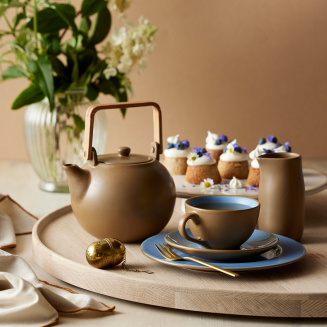 Bitz Wood Ocean cup and saucer 240 ml - 3