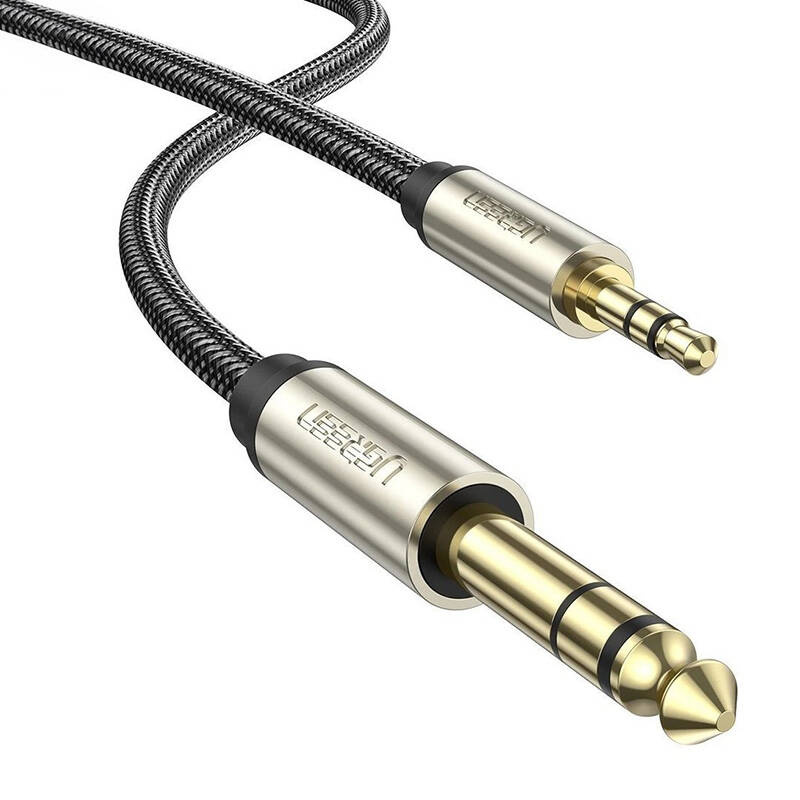  UGREEN AV127 3.5mm to TRS Jack Cable - 2m (Gray)