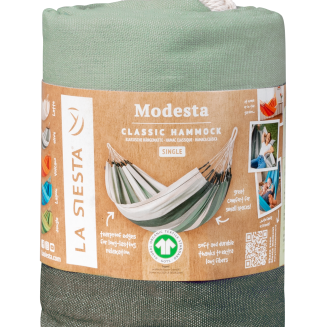 Hamak La Siesta Modesta Organic Olive Single - 7