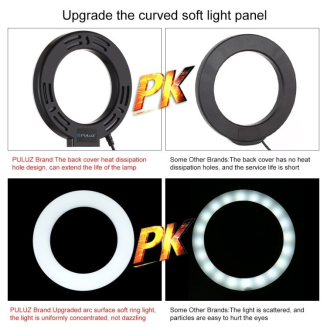  LED ring lamp PULUZ PU391 diameter 26cm - 7