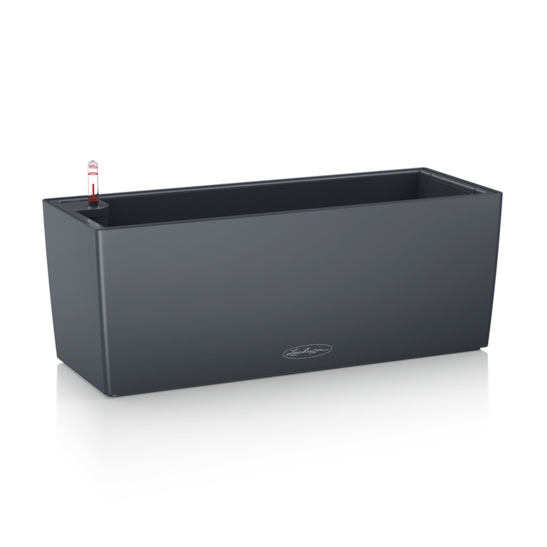  Lechuza Balconera Color 50 planter, slate gray