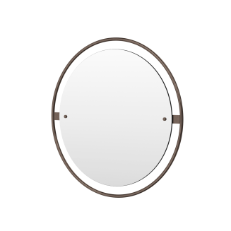  Audo Copenhagen Nimbus Bronzed Brass wall mirror 60 cm - 2