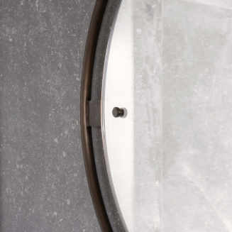 Lustro ścienne Audo Copenhagen Nimbus Bronzed Brass 60 cm | SZYBKA WYSYŁKA 24H - 4