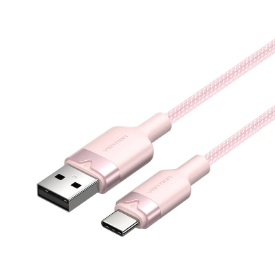 Kabel VENTION CTNPH USB-A-USB-C 2m (różowy)