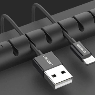 Organizer na kable UGREEN   LP114 7 slotów (czarny) - 2