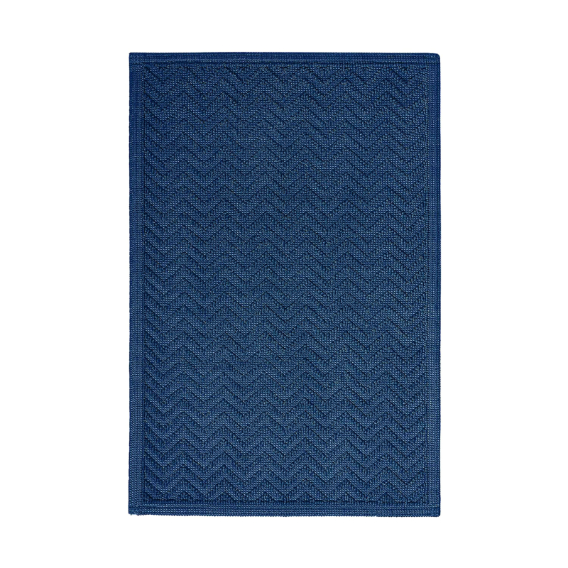 Mata łazienkowa Sorema Chevron Dark Denim 50x80 cm