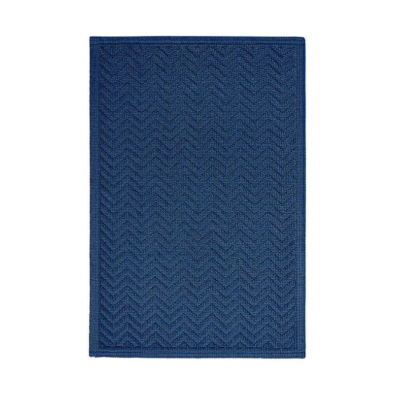 Mata łazienkowa Sorema Chevron Dark Denim 50x80 cm