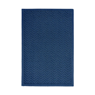 Mata łazienkowa Sorema Chevron Dark Denim 50x80 cm