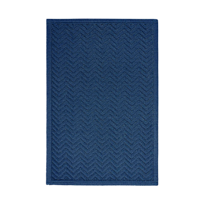 Mata łazienkowa Sorema Chevron Dark Denim 50x80 cm