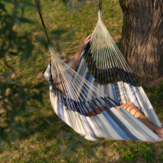 Siedzenie wiszące La Siesta Cumbia Outdoor Cedar Comfort - 9