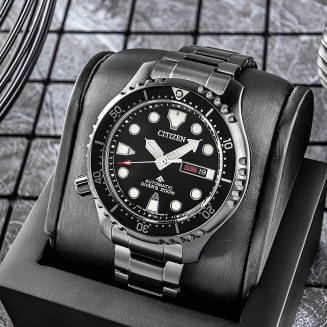 Zegarek Męski CITIZEN Promaster Mechanical Diver NY0145-86E + BOX - 5