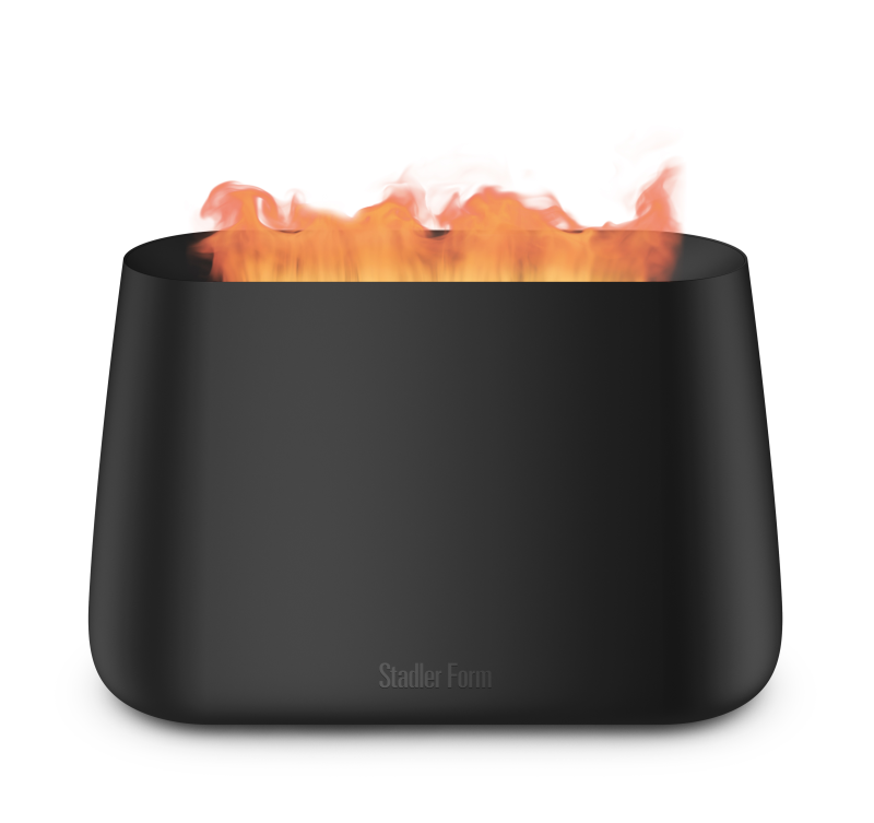 Nawilżacz powietrza z aromatyzerem i efektem kominka Stadler Form Ben czarny | RABAT Z KODEM: STADLER10