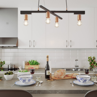 Lampa wisząca By Rydens Zeona 4-fl - 2