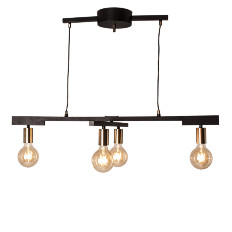  By Rydens Zeona 4-fl pendant lamp | BUY CHEAPER WITH A DISCOUNT CODE