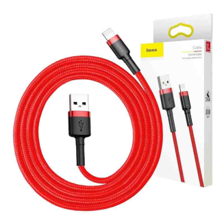  BASEUS Cafule USB-A-Lightning Cable 0.5m (Red) - 8
