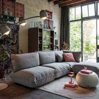 Lampa podłogowa Fatboy Big Lebow Light Grey - 10