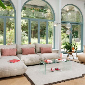 Lampa podłogowa Fatboy Big Lebow Light Grey - 8