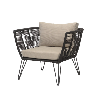  Bloomingville Mundo Black garden chair - 2