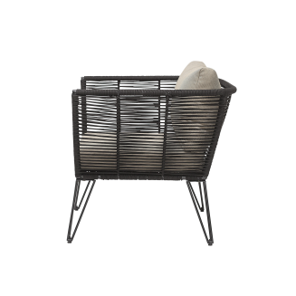 Bloomingville Mundo Black garden chair - 6