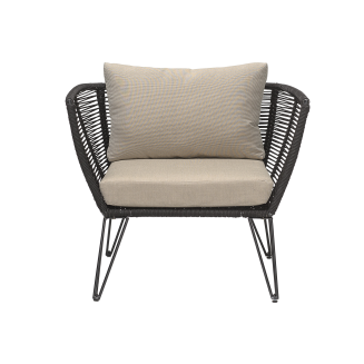  Bloomingville Mundo Black garden chair - 5