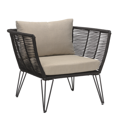  Bloomingville Mundo Black garden chair