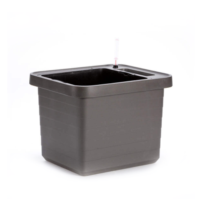 Donica samo-nawadniająca Urbalive Berberis Uno szary 45x39 cm