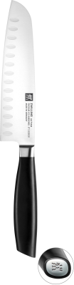 Nóż Santoku z rowkami Zwilling All * Star Silver 18 cm | JESIENNA PROMOCJA