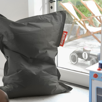 Pufa dla dzieci Fatboy Junior Nylon Dark Grey 130x100 cm - 3