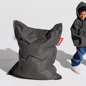 Pufa dla dzieci Fatboy Junior Nylon Dark Grey 130x100 cm - 2