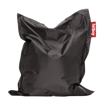 Pufa dla dzieci Fatboy Junior Nylon Dark Grey 130x100 cm