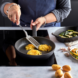 Patelnia Demeyere Alu Comfort 3 Duraslide 28 cm - 7