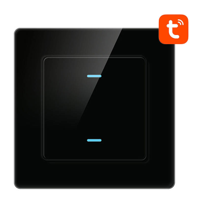  AVATTO N-TS10-B2 Wi-Fi 2-button light switch (black)
