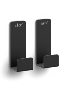  Set of 2 Zack Potes towel racks black 2 cm