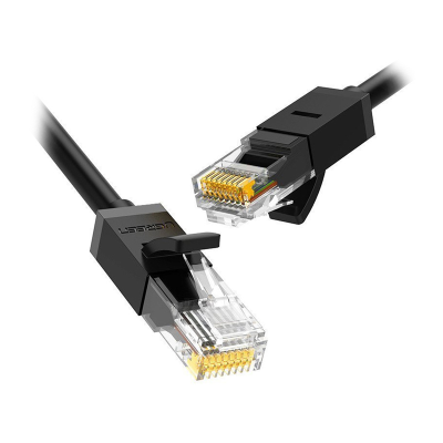 Kabel RJ45 Ugreen NW102 Cat.6, 25m (czarny)