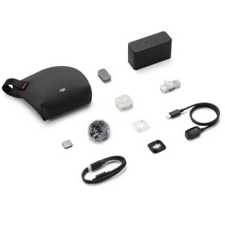 System mikrofonów bezprzewodowych DJI Mic Mini 2S,1TX,1RX i etui ładujące - 2