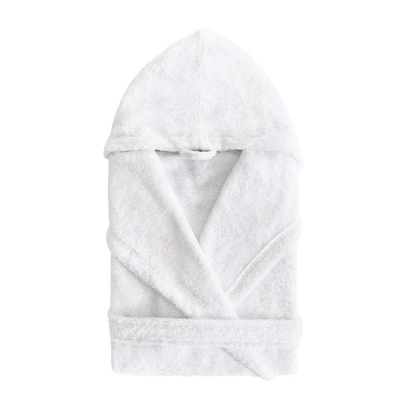 Szlafrok z kapturem Sorema New Plus White