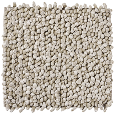  Aquanova Rocca linen bathroom rug 60x60 cm