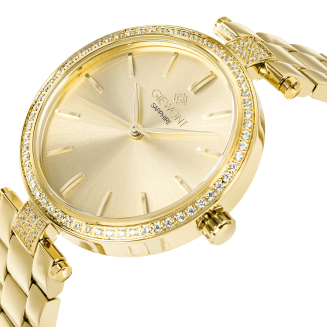 Zegarek Damski Giewont Sapphire Złoty GW9890-B2 - 2