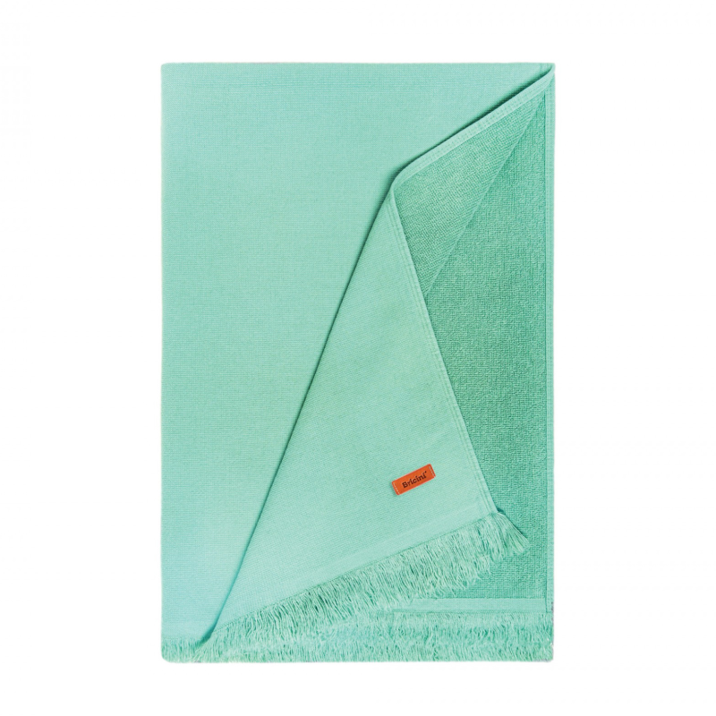 Ręcznik plażowy Bricini Isla Ice Green 85x175 cm