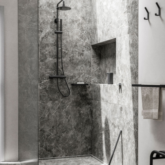  Zone Denmark A-hook Black Double Hanger - 2