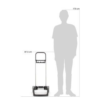 Rolser Baby MF Joy-1800 Kaki Shopping Trolley - 10