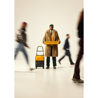 Wózek zakupowy Rolser Two GC T-Shop Negro/Amarillo - 10