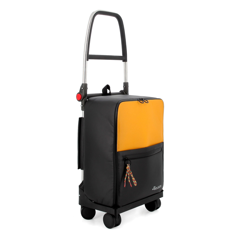 Wózek zakupowy Rolser Two GC T-Shop Negro/Amarillo