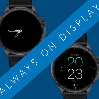 Smartwatch Męski RUBICON RNCF12 Tytan/Orange SMARUB245 - 11