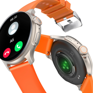 Smartwatch Męski RUBICON RNCF12 Tytan/Orange SMARUB245 - 4