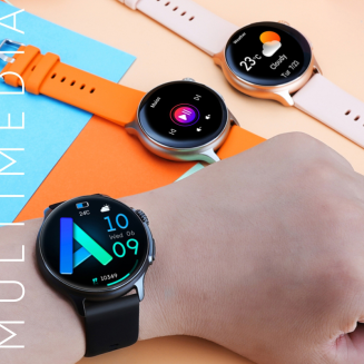 Smartwatch Męski RUBICON RNCF12 Tytan/Orange SMARUB245 - 7