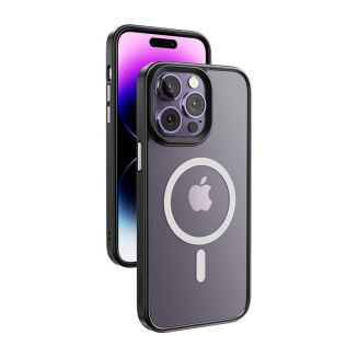 Etui McDodo Magnetic do iPhone 14 plus (czarny) - 3