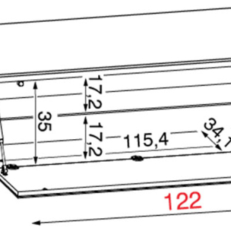 Stolik kawowy Munari Mo&Ma 122x75x45 cm 3 kolory - 5