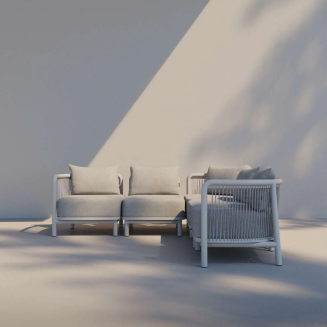 Sofa ogrodowa SACKit Kirra Lounge Corner Sofa Sand - 2