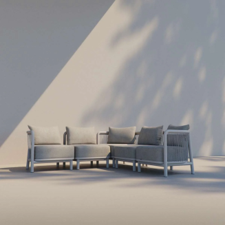 Sofa ogrodowa SACKit Kirra Lounge Corner Sofa Sand - 3
